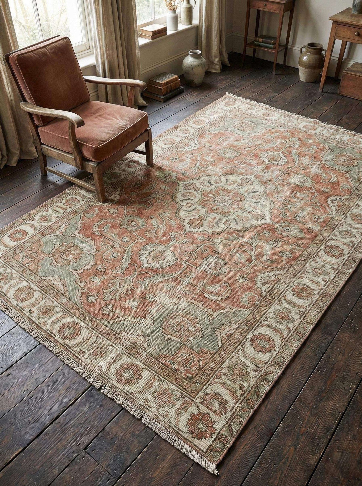Floral Hand Knotted Rugs