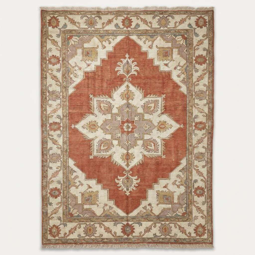 Handmade terracotta rugs in various sizes and textures for home decor