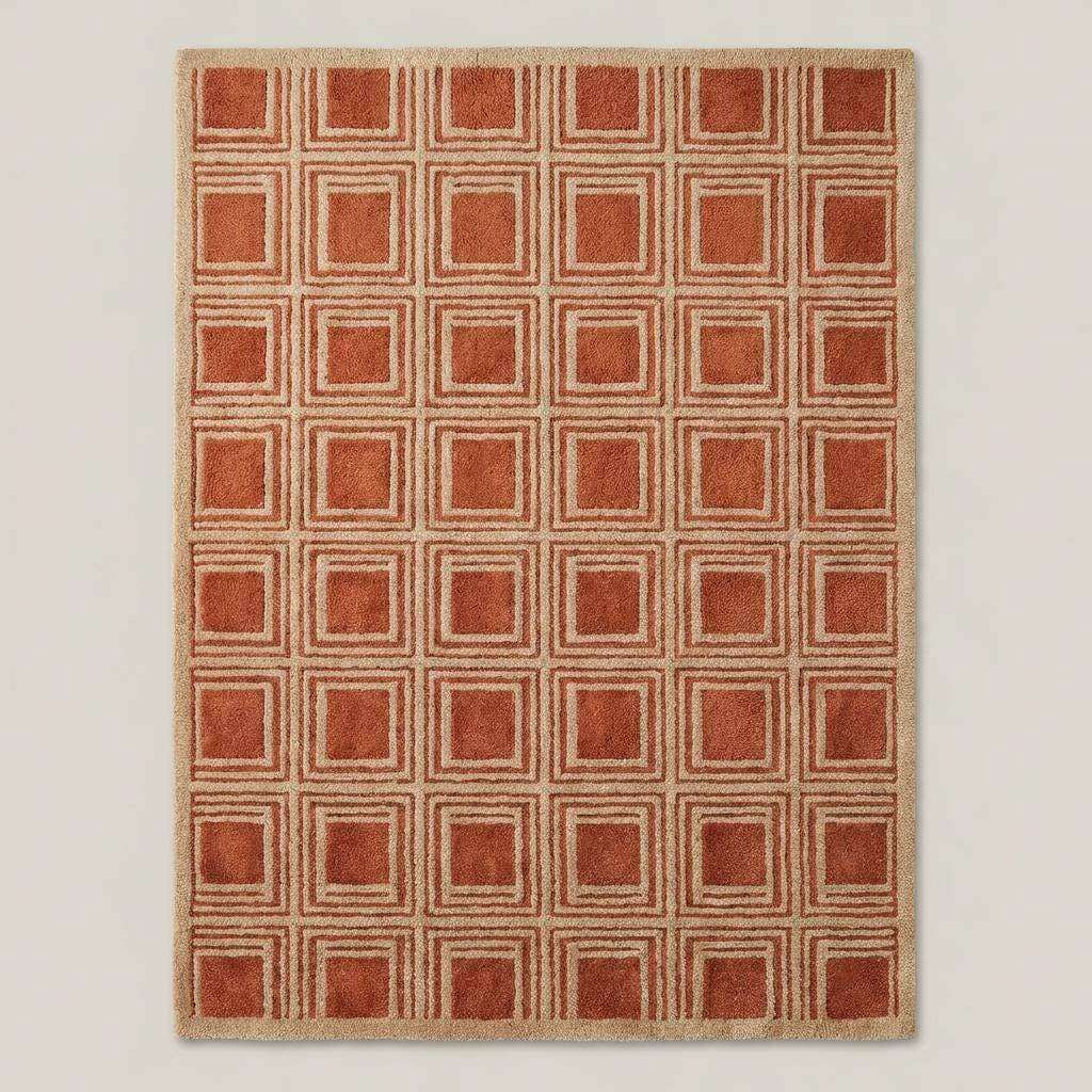Soft handmade bedroom rugs made from premium wool for a cozy atmosphere