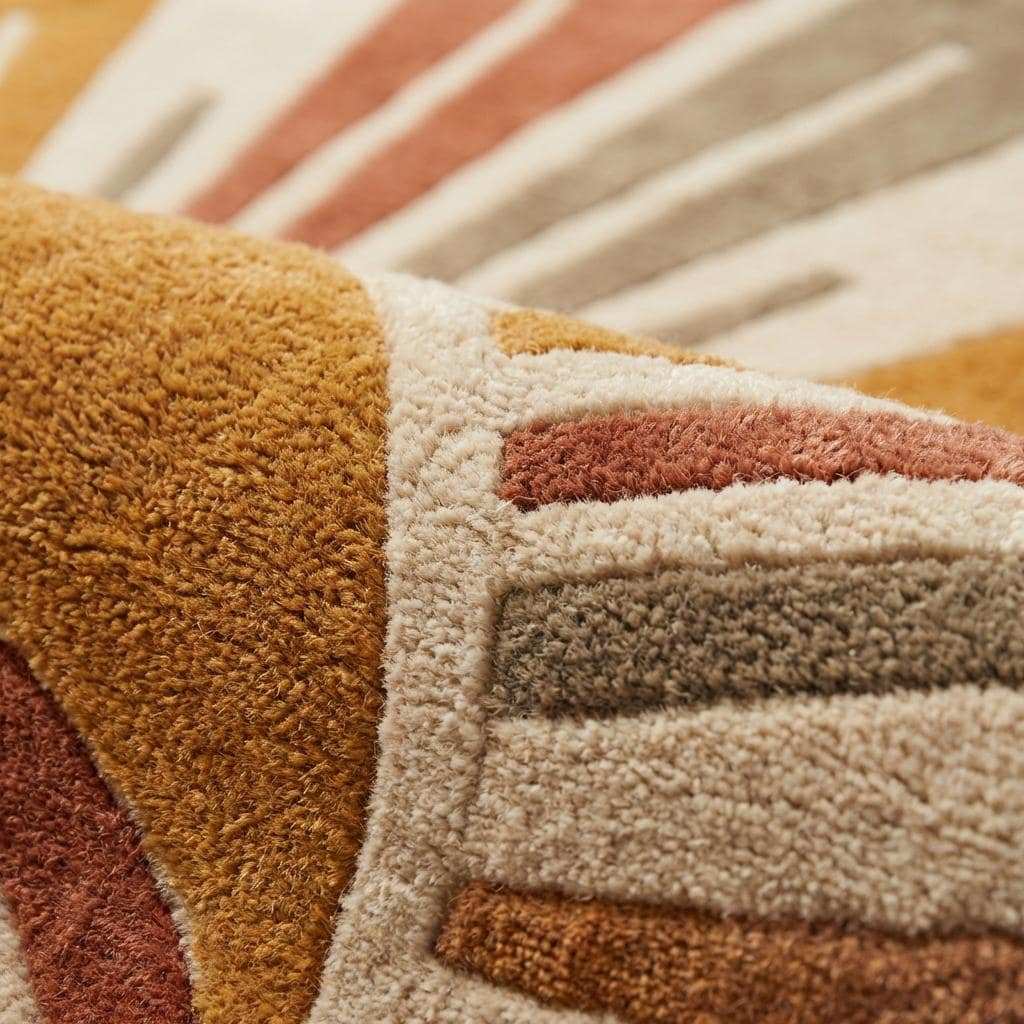 Hand Tufted Wool Modern Area Rug for Living Room Aesthetic Home Decor