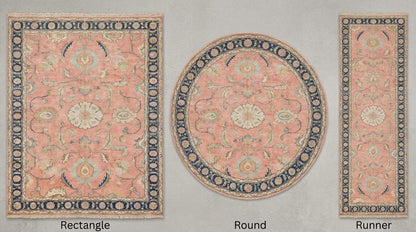 Rectangle area rug design suitable for living room, hallway runner inspiration, bedroom, and large dining spaces __etsy:8071414824
