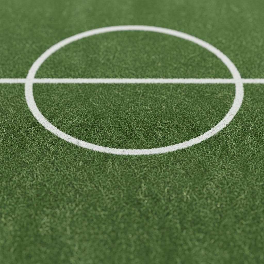 Soccer Field Rug: Kids Playroom Sports Decor